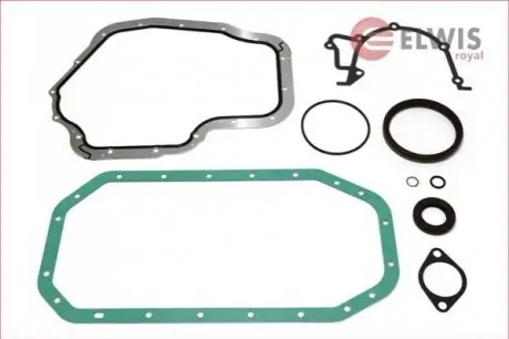 Комплект прокладок (нижній) Opel Astra F/G/Vectra B 1.8/2.0i 16V 94-04 Elwis Royal 9542639