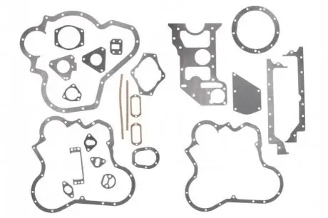 Комплект прокладок двигуна (низ) PERKINS 3P, URSUS 3514, 360 3P JCB 2CX, 3CX LANDINI 3000, 50, 50 V, 5000, 5500 C, 5500 CL, 5500 CS, 5560, 5560 F, 5560 L, 5560 V, 5860, 8530/2, 8530/4, 55 F ENGITECH ENT000187