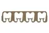 Прокладка кришки клапана AG CHEM 6065, 6085 DEUTZ FAHR 105, 60 AF, 60 F, 60 V, 100, 70, 75, 90, 57, 67, 100 S, 310, 310 ECOLINE, 315 ECOLINE, 320, 320 ECOLINE, 320 F, 410, 410 ECOLINE, 410 F ENGITECH (ENT011090) зображення 1