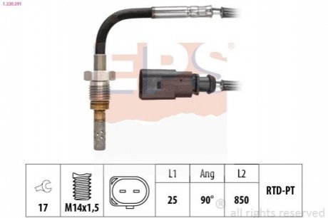 Лямбда зонд EPS 1.220.291