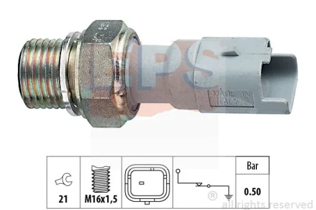 OPEL Датчик давления смазки 1,0/1,2/i Astra G/H,Corsa A/B/C,Vectra C,zafira B,Chevrolet Aveo,Cruze,Jeep Grand Cherokee IV 1.4/3.0CRD EPS 1.800.141