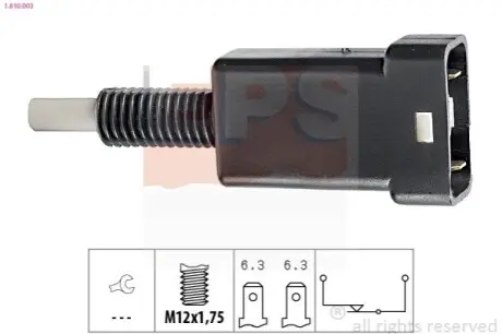 FORD выключатель сигн. стоп ESCORT EPS 1.810.003