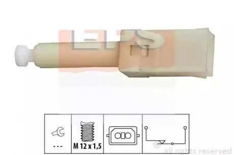 Перемикач стоп-сигналу EPS 1.810.087 Купити в Україні