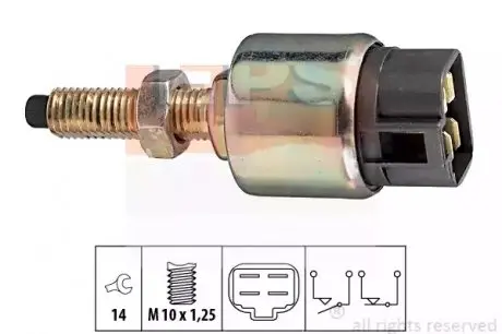 Фото Перемикач стоп-сигналу EPS (1.810.125) зображення 1