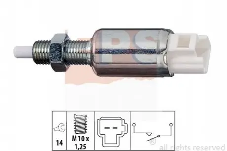 Вимикач зчеплення OPEL AGILA 08- EPS 1810258 Купити в Україні