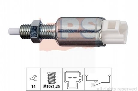 Выключатель, привод сцепления (Tempomat), Выключатель, привод сцепления (управление двигателем)) - 1.810.273 (EPS 1810273 (фото 1)