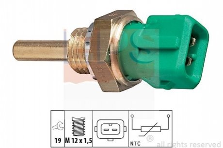 Датчик температури охолоджувальної рідини EPS 1.830.147
