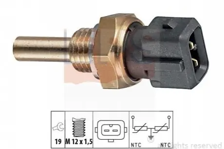 Датчик, температура охолоджувальної рідини EPS 1830192 Купити в Україні