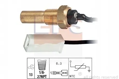 Датчик температури оливи EPS 1830250 Купити в Україні