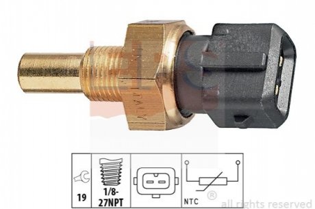 Датчик температуры системы охлаждения EPS 1830283