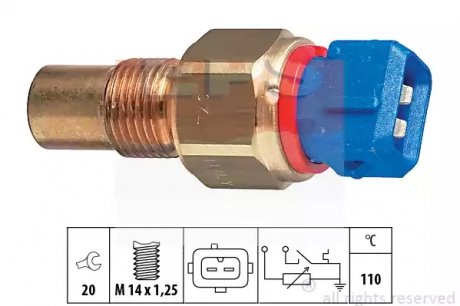 Датчик температури системи охолодження EPS 1830521 (фото 1)