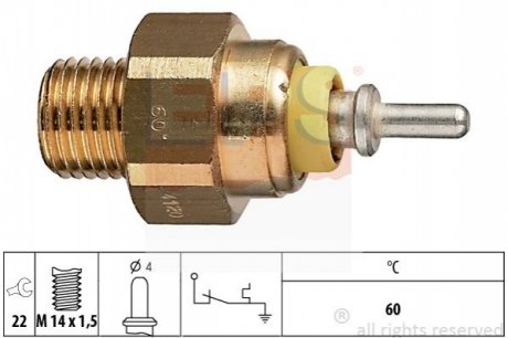 Датчик температури охолоджувальної рідини EPS 1.840.120
