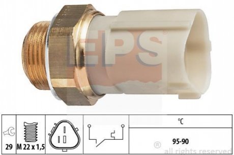 Термивимикач, вентилятор радіатора EPS 1.850.262 (фото 1)