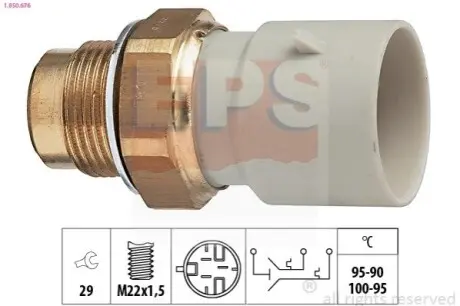 VOLVO температурний датчик включення вентилятора радіатора 440 EPS 1.850.676 Купити в Україні