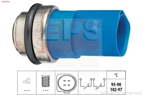 Термовимикач, вентилятор радіатора EPS 1.850.692 Купити в Україні
