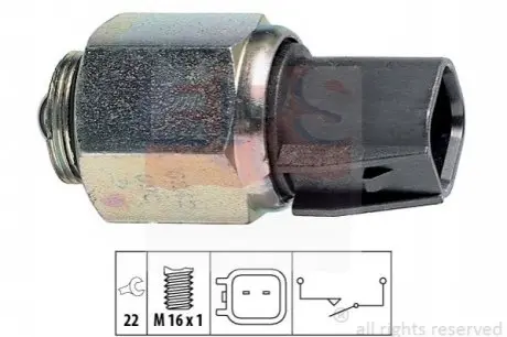 Перемикач, ліхтар заднього ходу EPS 1.860.242 Купити в Україні