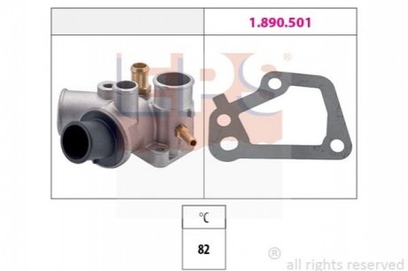 Термостат системы охлаждения - 1.880.191 (1336Q1, 9630066780, 1336N5) EPS 1880191