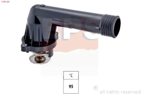 Корпус термостата с, BMW E36/E34 318/518 EPS 1.880.428 Купить в Украине