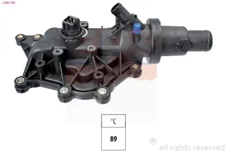 Термостат Renault Clio/Megane 1.4/1.6 02- (89°C) EPS 1.880.705 Купити в Україні