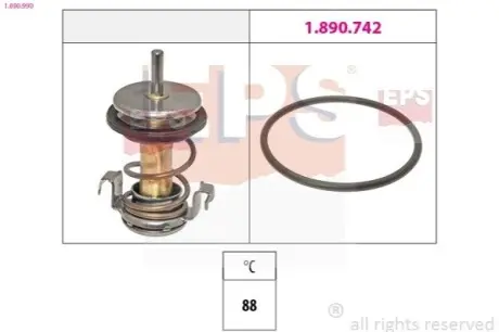 Термостат, охолоджувальна рідина EPS 1.880.990 Купити в Україні