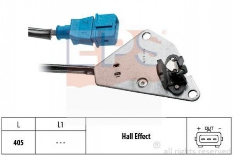 Датчик, положение распределительного вала EPS 1.953.208 (фото 1)