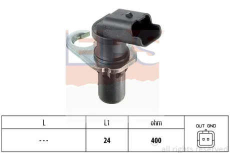Датчик положения коленвала Citroen C8,JumpyPeugeot 806,Expert 2.0-2.2HDI 08.99- Fiat Scudo 2.0-2.2JTD 10.99- EPS 1953258