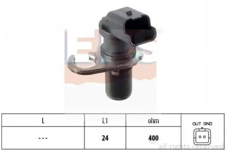 Датчик положения коленвала PSA 2.0Hdi/2.2JTD 10.99- EPS 1953260 Купить в Украине