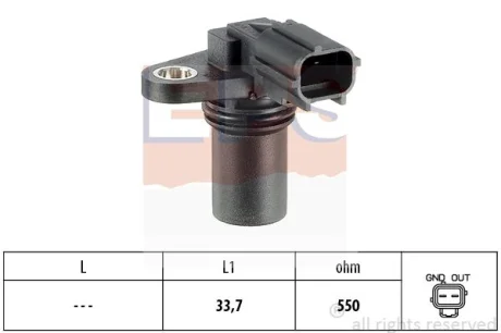Датчик положения р/вала Ford Mondeo III 1.8 16V-2.0 16V TDCi 11.00- EPS 1953281