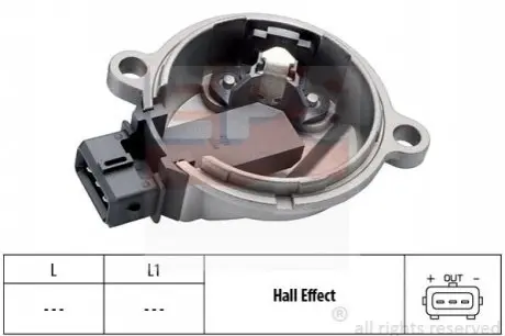 Датчик положения распредвала VW Passat/Golf V 1.8 /Audi A3/A4/A6/A8 94- EPS 1953365 Купить в Украине