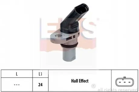 VW датчик р/вала Passat, Golf, Polo, Jetta, 04- EPS 1.953.778 Купити в Україні