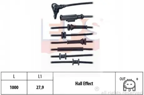 Датчик ABS EPS 1.960.020 Купити в Україні