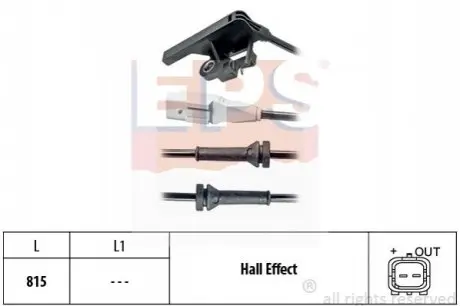 Датчик ABS EPS 1.960.027 Купити в Україні