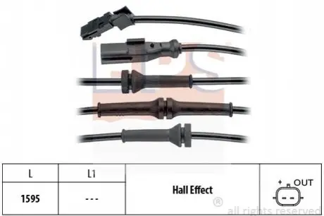 Фото Датчик ABS (задній) MB Citan/Renault Kangoo 08- (R) EPS (1.960.145) зображення 1