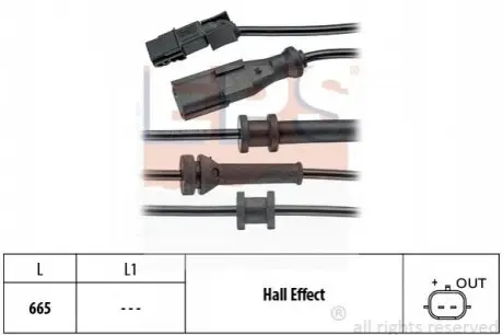 Датчик ABS EPS 1.960.154