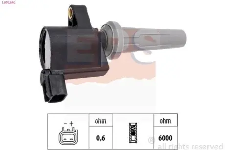 Котушка запалювання Ford Kuga 2.5/Mondeo 2.0Hybrid 14 EPS 1.970.640 Купити в Україні