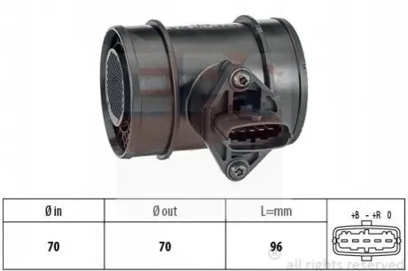 Фото OPEL Расходомер воздуха Astra G 2,0/2,2DTI -05. EPS (1.991.290) изображение 1