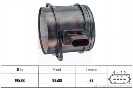 Расходомер воздуха BMW X3 (E83) X5(E70) X6(E71.E72) 2006- EPS 1991348 Купить в Украине