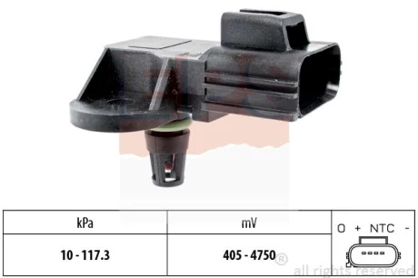 Датчик тиску наддува Ford Transit 2.3 16V/2.2TDCi 06-14 EPS 1.993.100