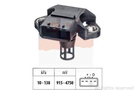 Датчик тиску в колект. всмоктування EPS 1.993.328 Купити в Україні