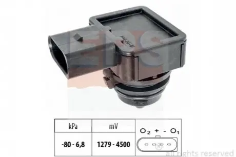 Датчик тиску наддува Ford Galaxy III/Mondeo V 10- EPS 1993341 Купити в Україні