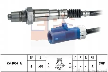 Лямбда зонд Ford C-Max/Fiesta/Focus/Mondeo 1.0-2.0 05 EPS 1.998.296 Купити в Україні