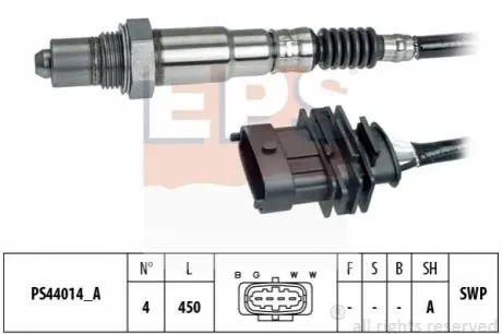 Лямбда зонд Opel Insignia A 1.4/1.6T 08-17/Zafira 1.4 11 EPS 1.998.362
