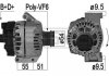 Генератор Citroen Nemo 1.3 HDI 75 10-/Fiat Fiorino 1.3 Multijet 07- ERA 209225A (фото 1)