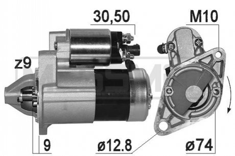 Автозапчастина ERA 221005A