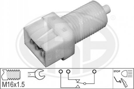 Вимикач ліхтаря сигналу гальма ERA 330067 (фото 1)