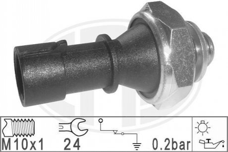 CZUJNIK CISNIENIA OLEJU OPEL ASTRA H, ASTRA H GTC, CORSA D, MERIVA A, SIGNUM, VECTRA C, VECTRA C GTS, ZAFIRA B 1.7D/3.0D 08. SZT ERA 330805