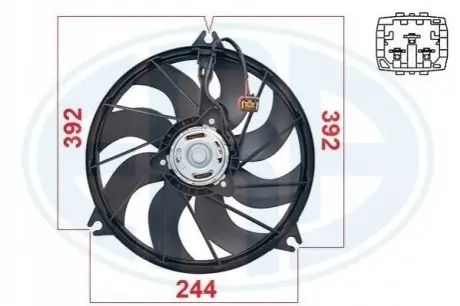 Вентилятор радiатора ERA 352079 Купити в Україні