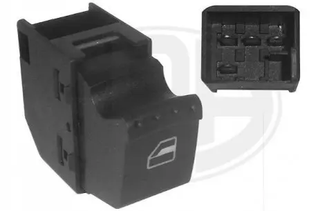 Кнопка склопідіймача Skoda Fabia 99-08 ERA 662386 Купити в Україні