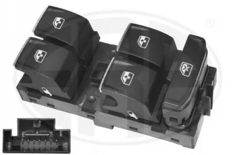 Кнопка склопідіймача VW Passat/Golf 14- (блок) ERA 662527 Купити в Україні