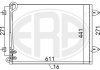 Радіатор кондиціонера - ERA 667044 (3C0820411C, 3C0820411E, 3C0820411G)